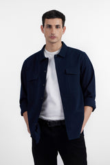 JASON NAVY MEN'S OVER SHIRT