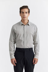 CECIL WHITE/BLACK  MEN'S SHIRT