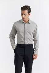 CECIL WHITE/BLACK  MEN'S SHIRT