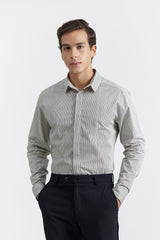 CECIL WHITE/BLACK  MEN'S SHIRT