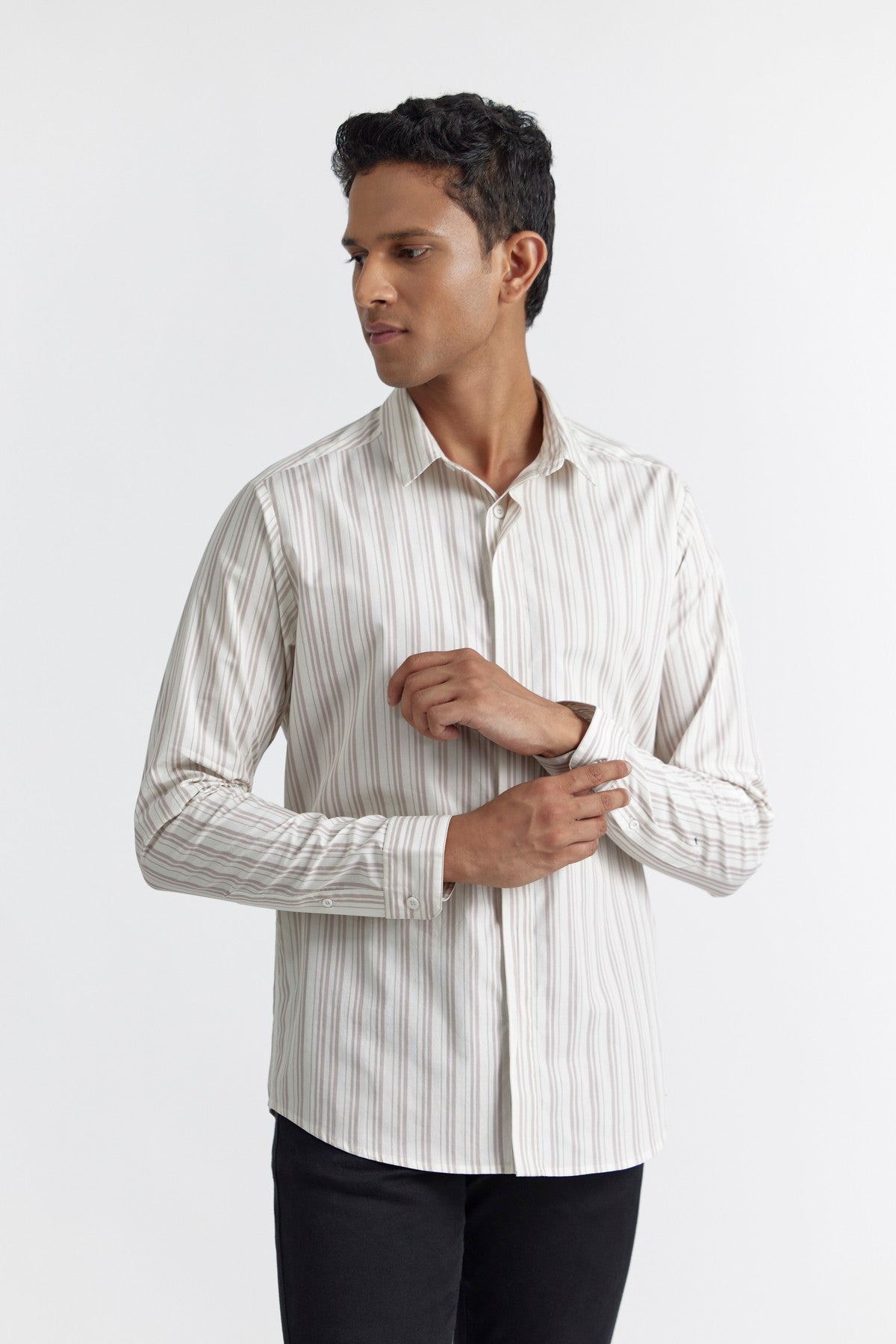 DORIAN WHITE MEN'S SHIRT