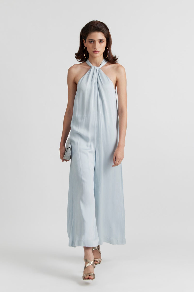 Light Blue Zinnia Jumpsuit