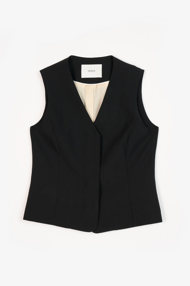 Black Maia Vest Women's Vest – Perona