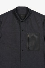 ADAM BLACK MEN'S OVERSHIRT