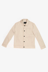 RUSSELL BEIGE MEN'S SHACKET