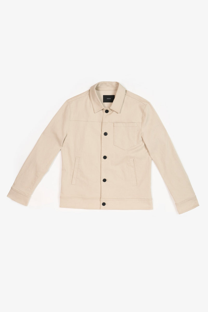 Beige Russell Mens Shacket