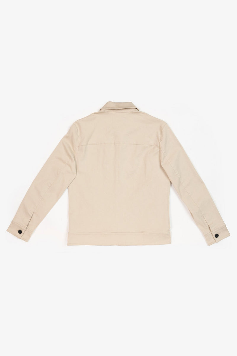 Beige Russell Mens Shacket