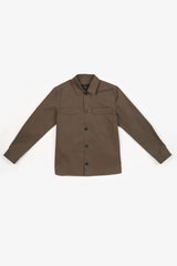 JASON OLIVE MEN'S OVERSHIRT