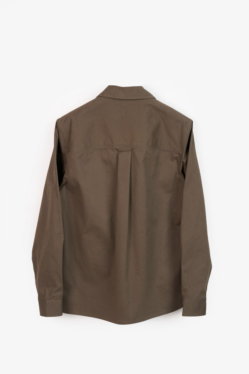 Olive Jason Mens over Shirt