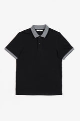 BRADY BLACK/ BLACK STRIPED MEN'S T-SHIRT