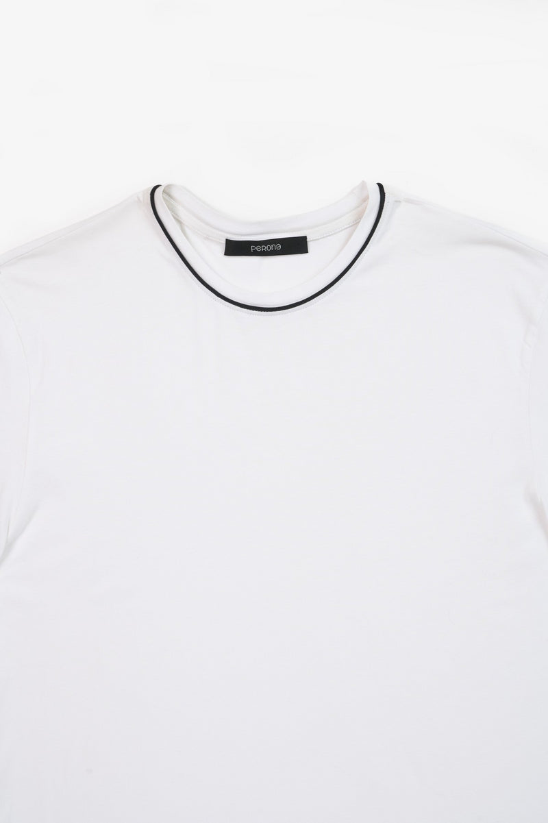 White Andres Men T Shirt