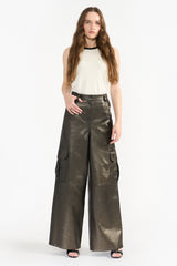 ELIANA LEATHER TROUSERS
