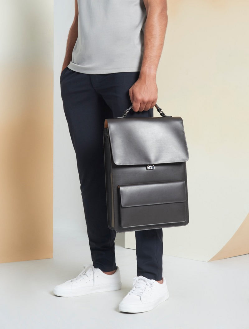 Dark Brown Taishi Briefcase