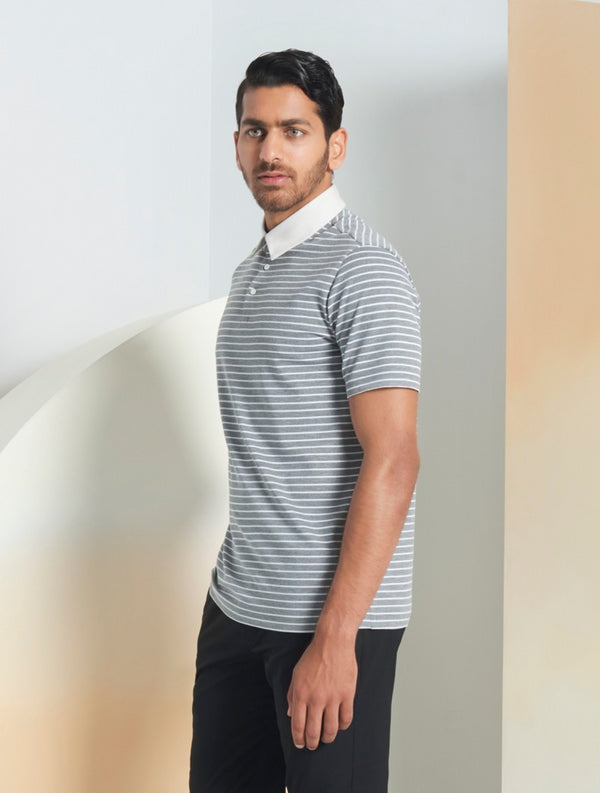 Grey Stripe Arthur T-Shirt
