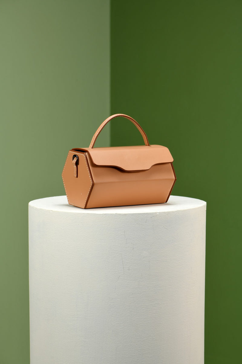 Orange Tan Reese Crossbody