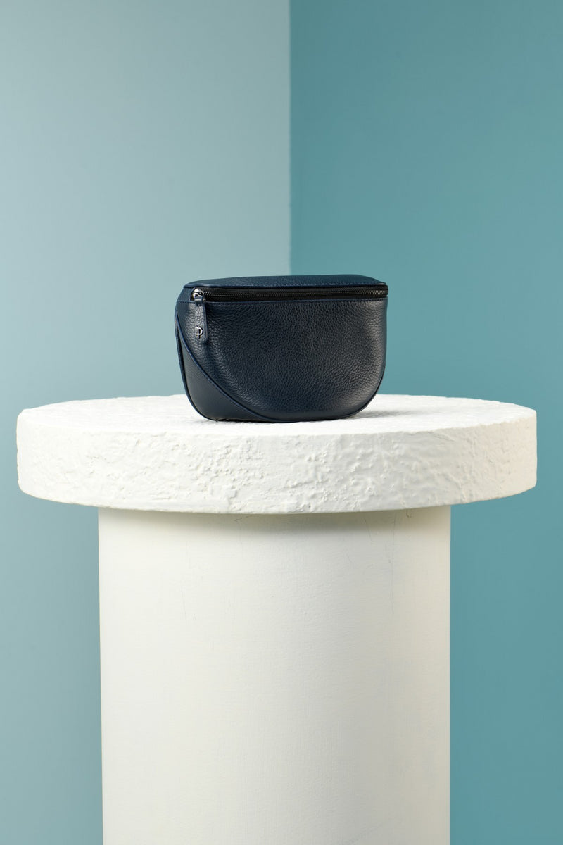Navy Leah Belt Bag