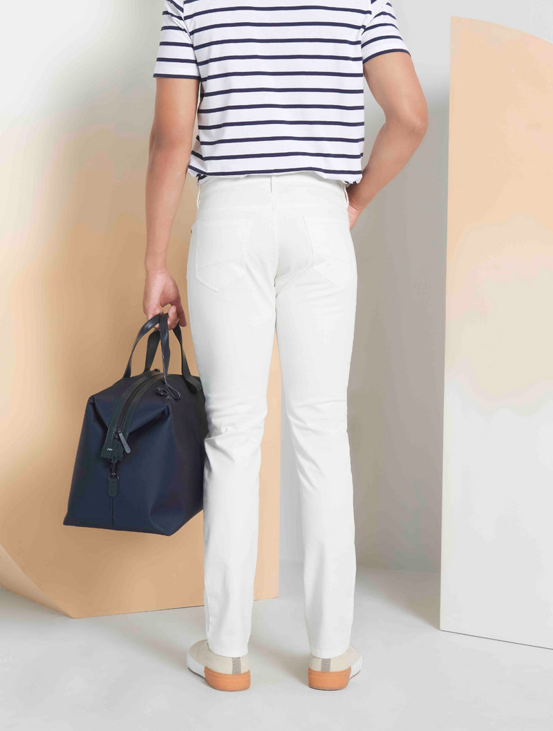 White Isaac Denim Pant