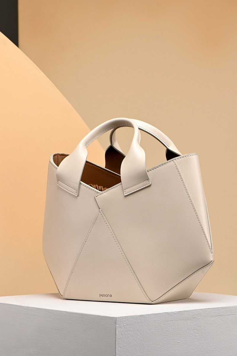 White Tori Evening Bag