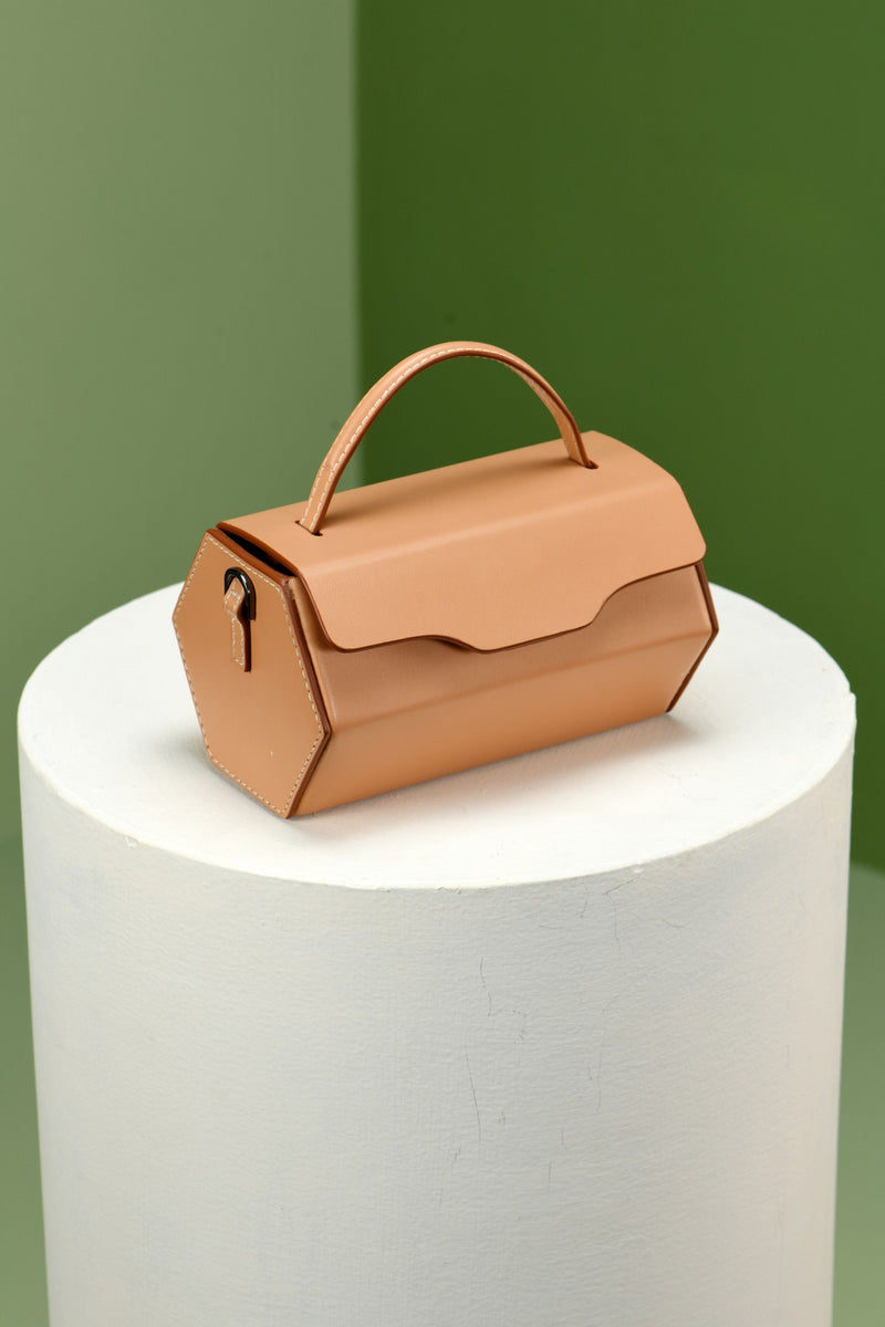 Orange Tan Reese Crossbody