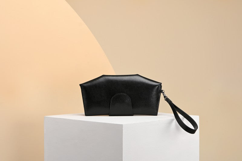 Black Ella Evening Clutch