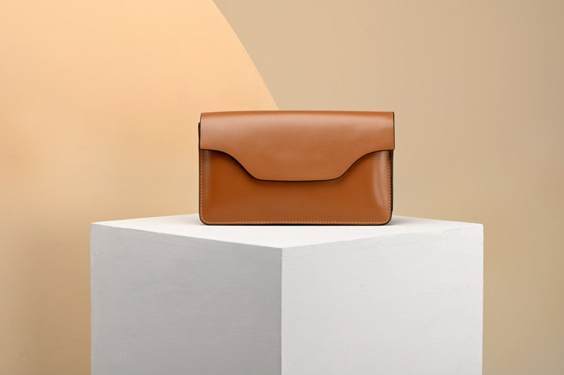 Saddle Brown Kaiya Evening Bag