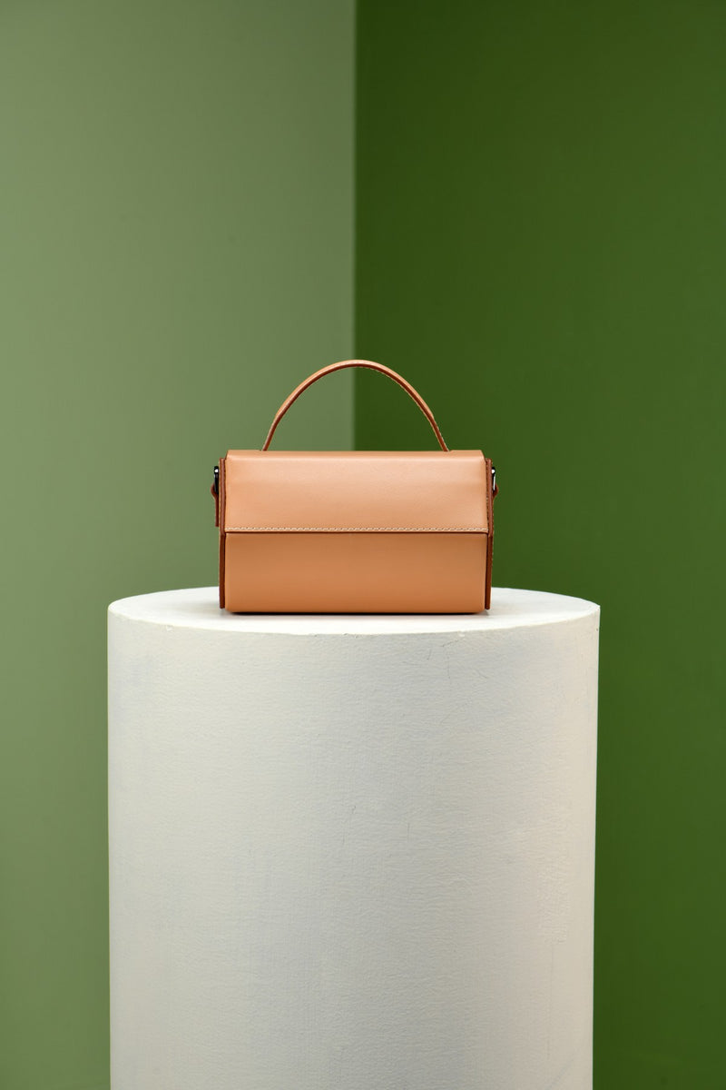 Orange Tan Reese Crossbody
