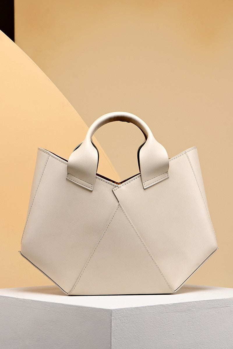 White Tori Evening Bag