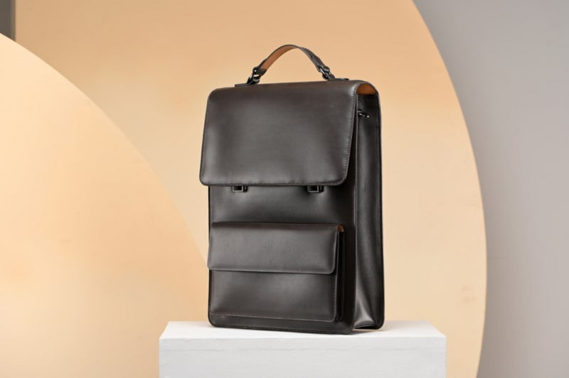 Dark Brown Taishi Briefcase