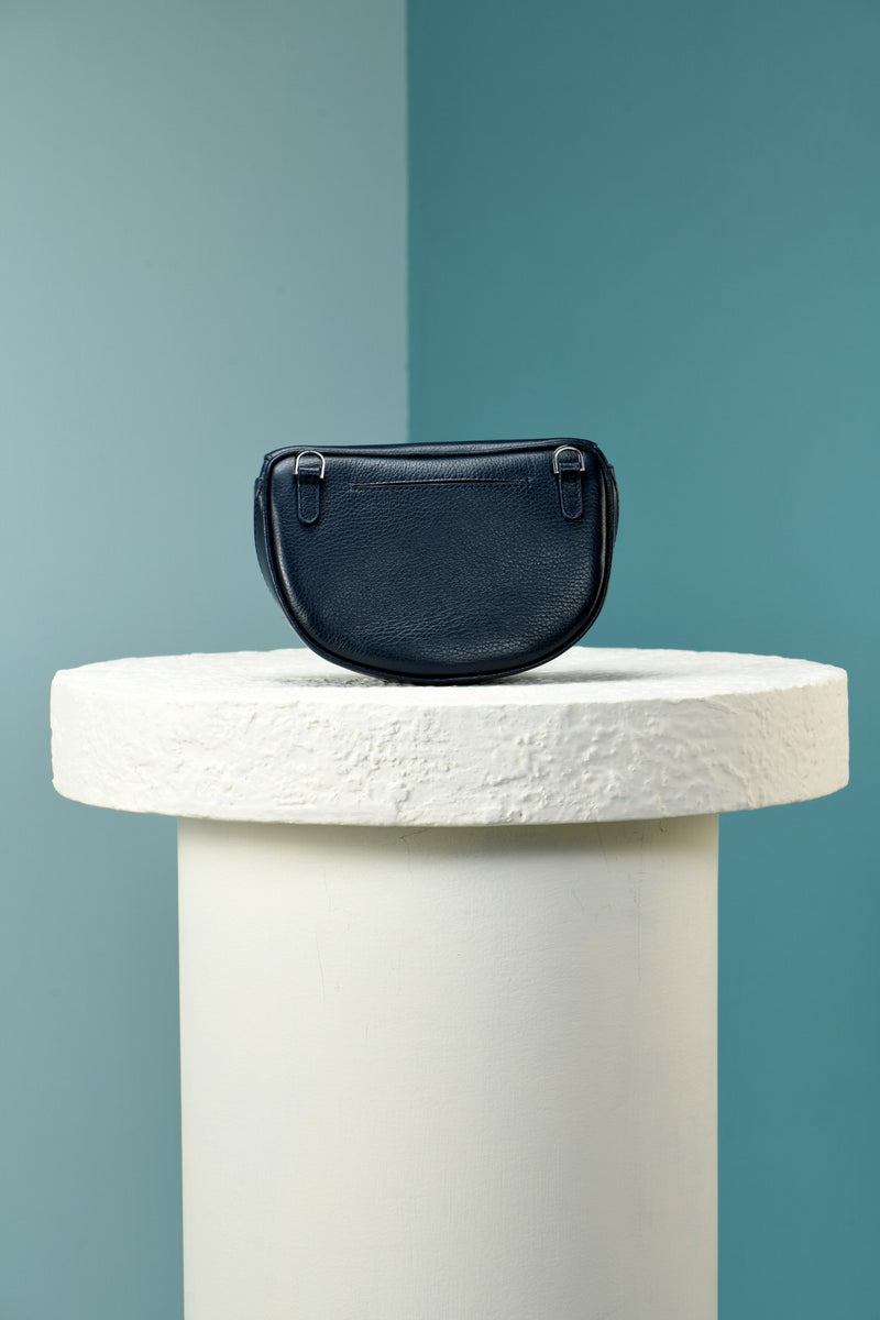 Navy Leah Belt Bag