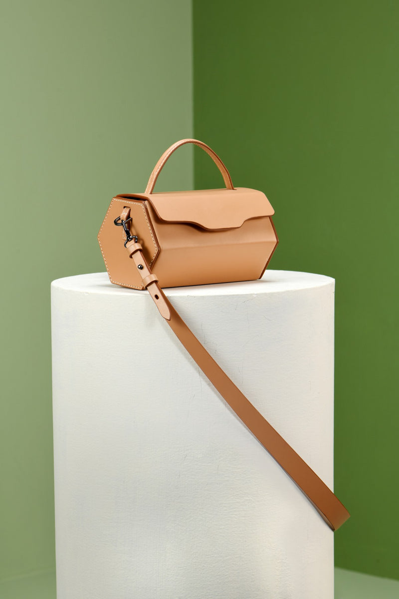 Orange Tan Reese Crossbody