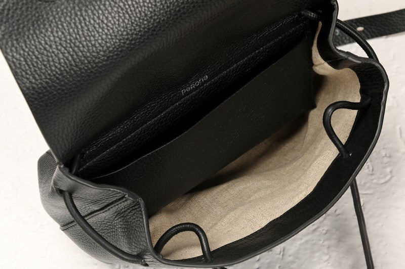 Black Okimi Crossbody Bag