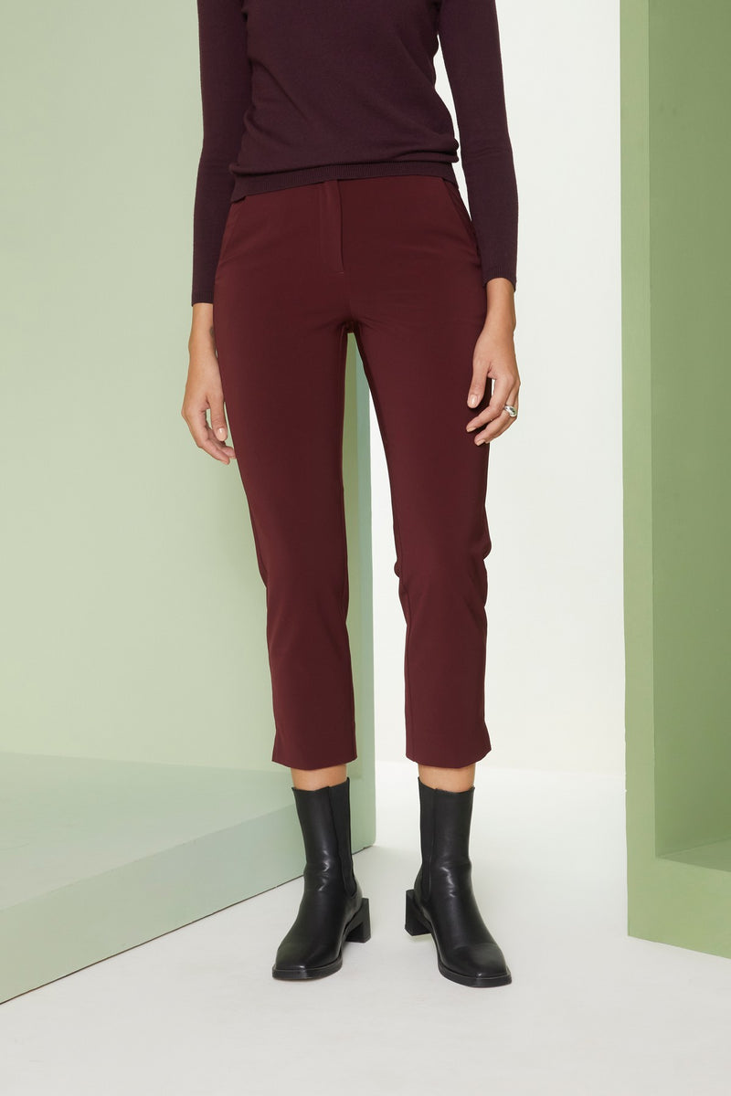 Wine Logan Trouser