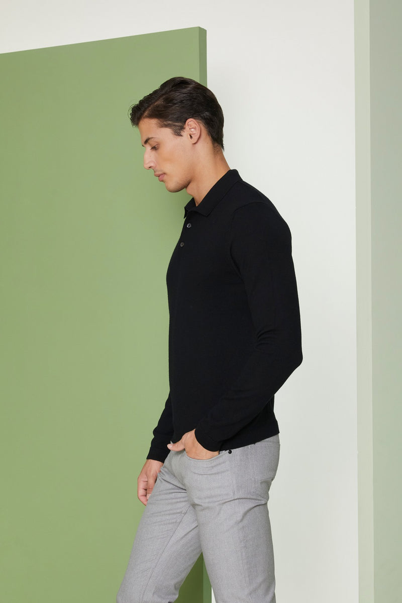Black Wade Sweater