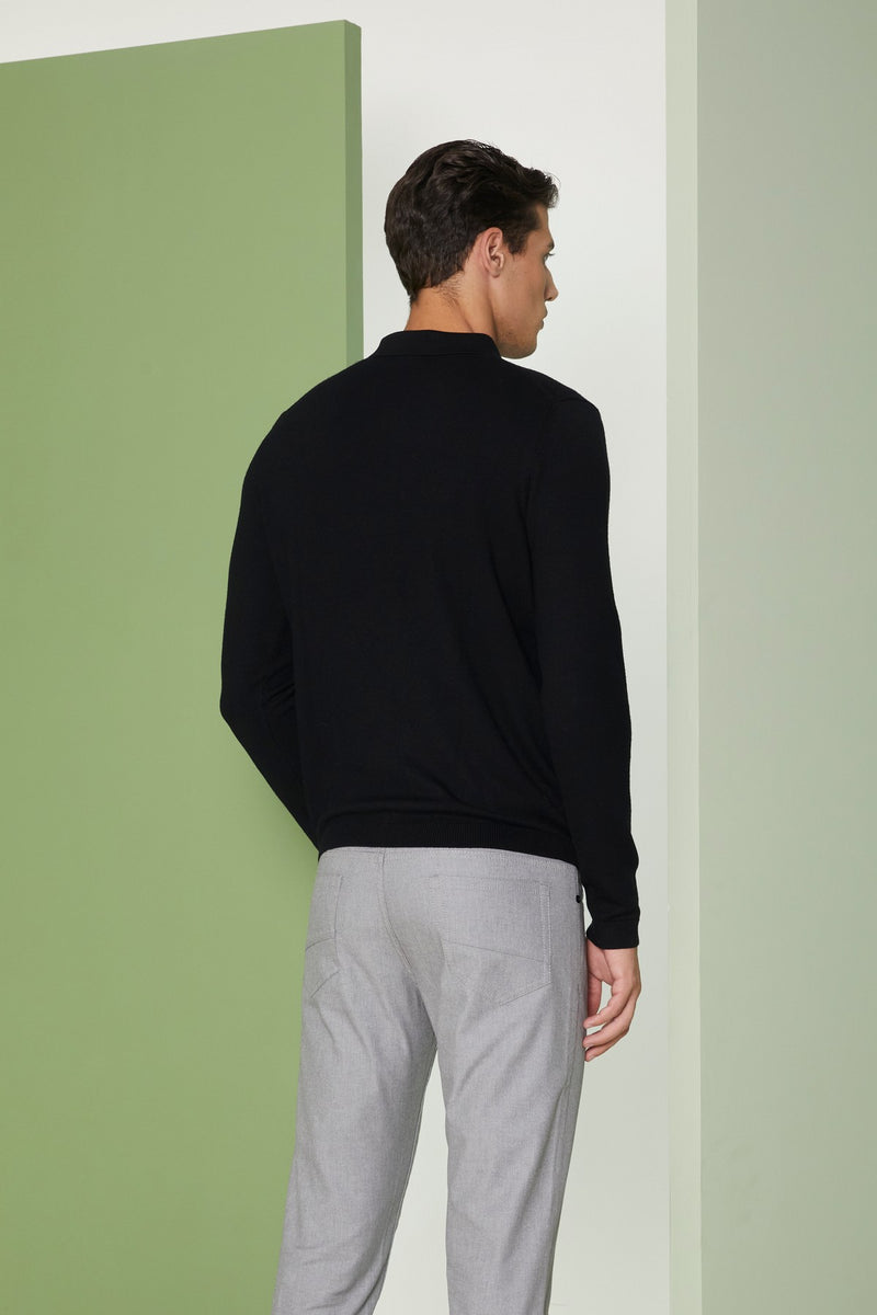 Black Wade Sweater