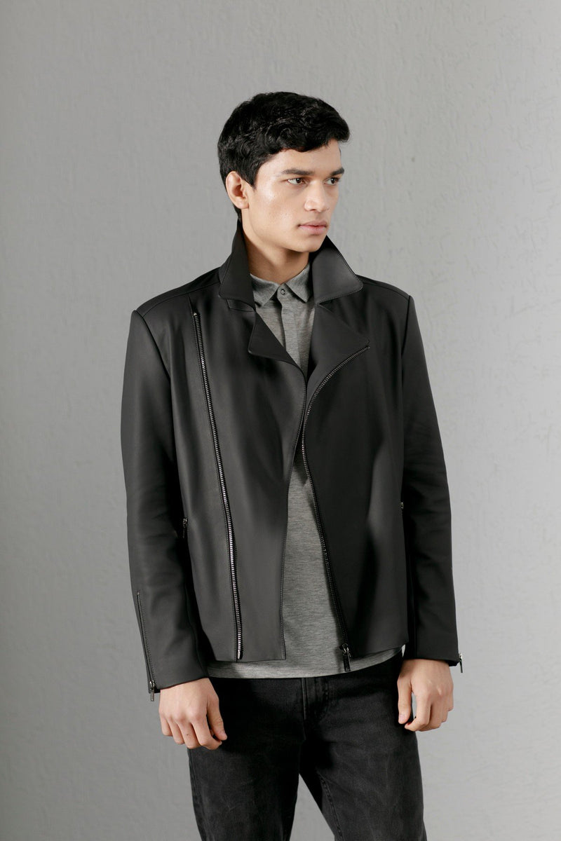 Black Markus Leather Jacket