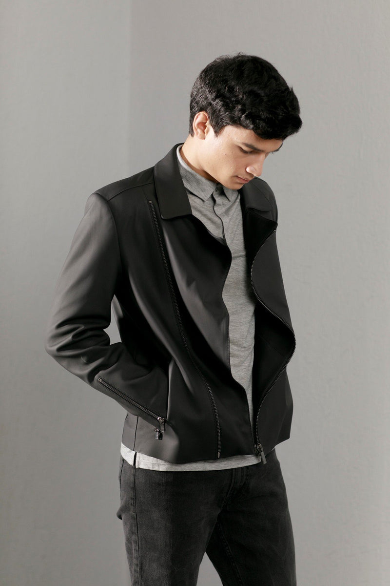 Black Markus Leather Jacket