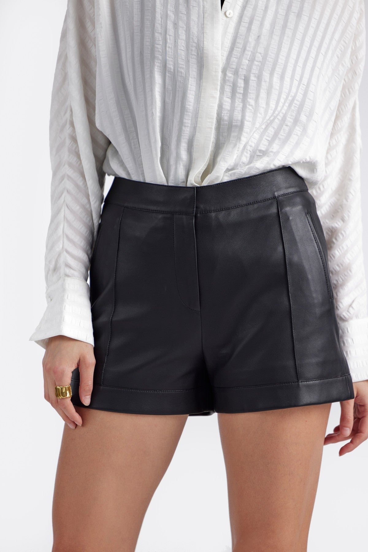 Western Wear Online Shopping - Black Kai Short