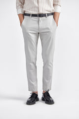 EMMETT LIGHT GREY MEN'S TROUSER