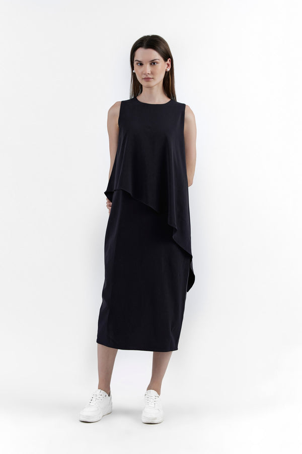 ELEANOR NAVY WOMEN'S DRESS