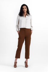 LOGAN COGNAC WOMEN'S TROUSER