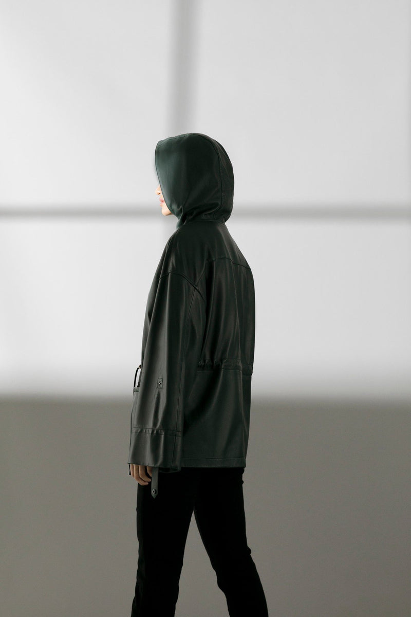 Racing Green Susan Leather Jacket