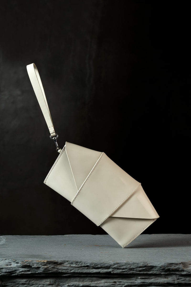 White Ella Evening Clutch
