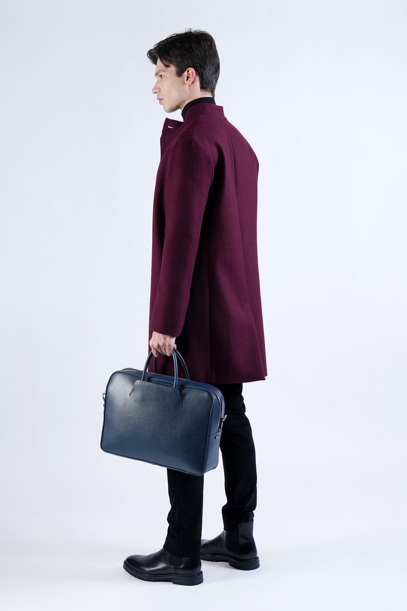 Navy Aries Briefcase Bag