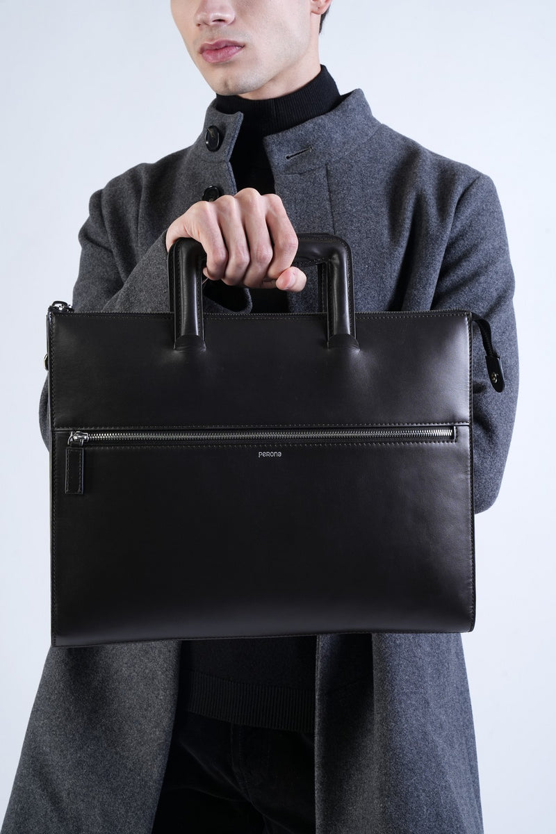 Brown Arlo Briefcase Bag