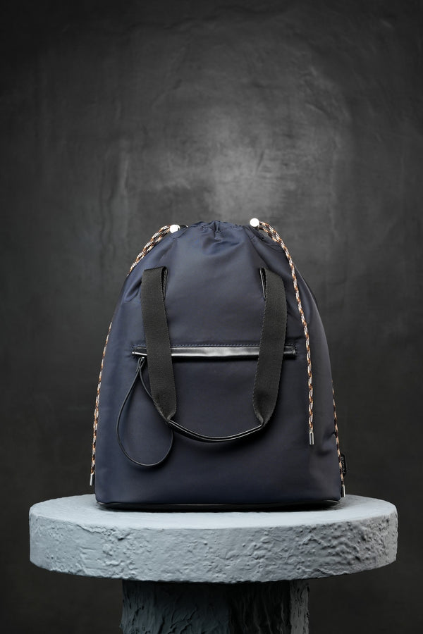 Navy Foden Tote Bag
