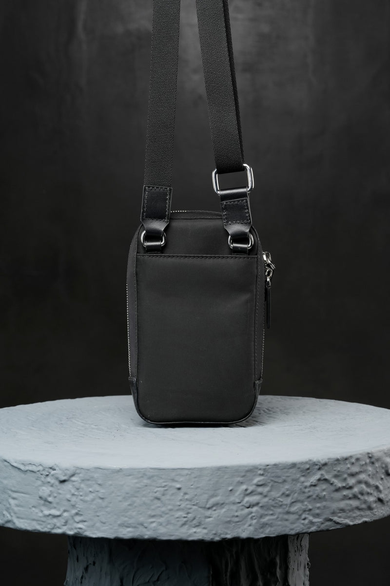Black Shane Messenger Bag
