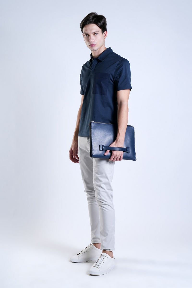 Navy Xavier I- Pad Holder