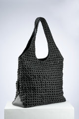 TEOFILA BLACK TOTE BAG