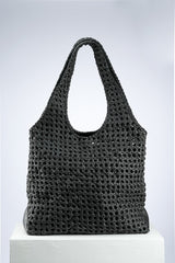 TEOFILA BLACK TOTE BAG