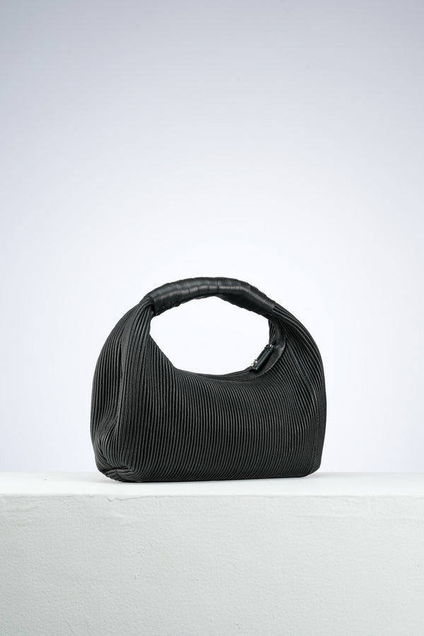 Black Camellia Evening Clutch
